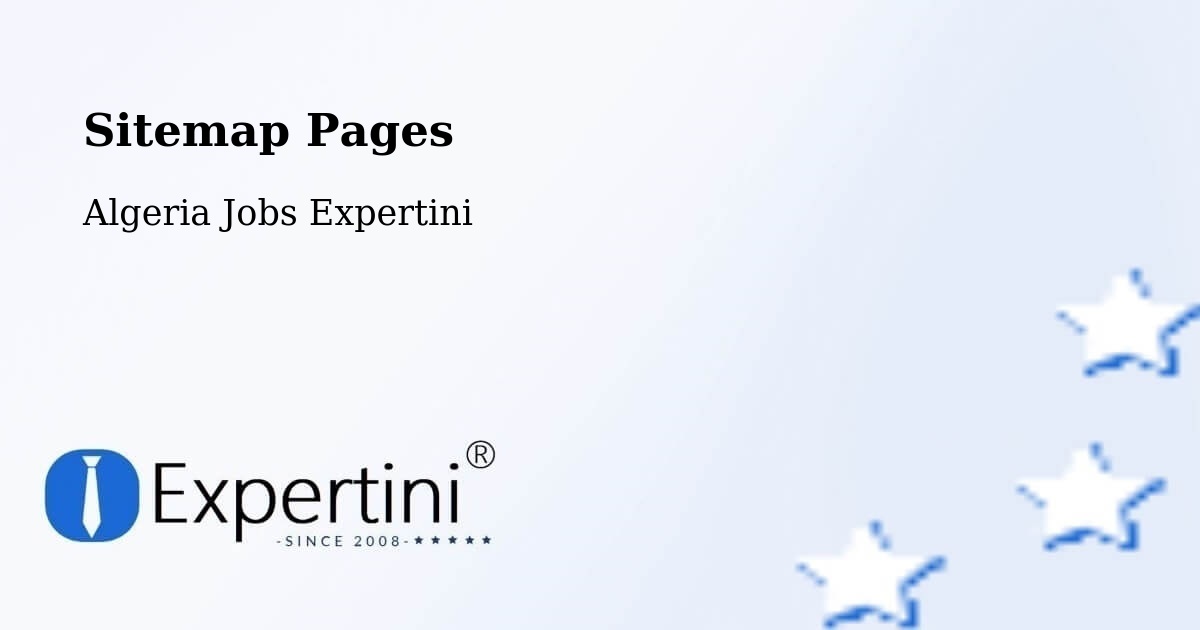 Sitemap Pages - El Achir - Algeria Jobs Expertini